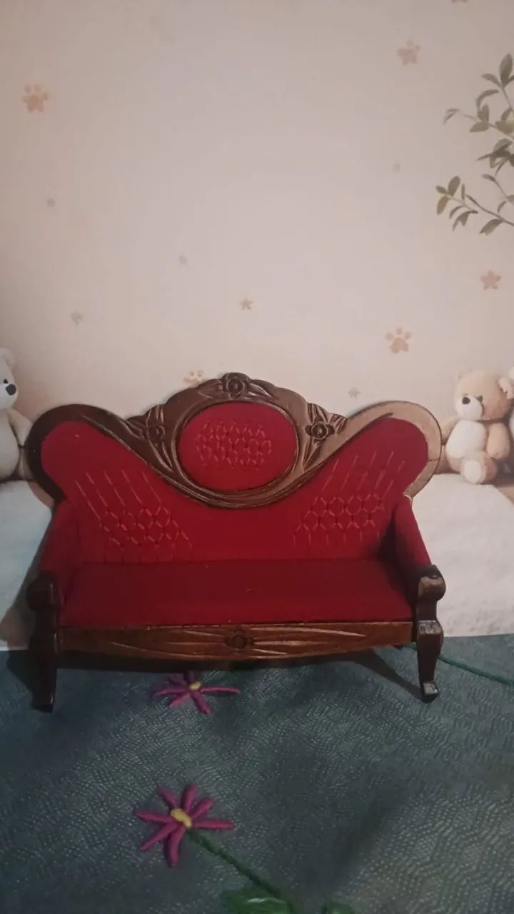 Kit Miniaturas Casa Vitoriana Planeta DeAgostini - Cama E Sofá 1:12 - Foto 3