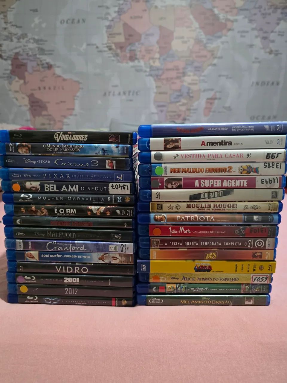 Lote com 30 filmes em blu-ray - originais 