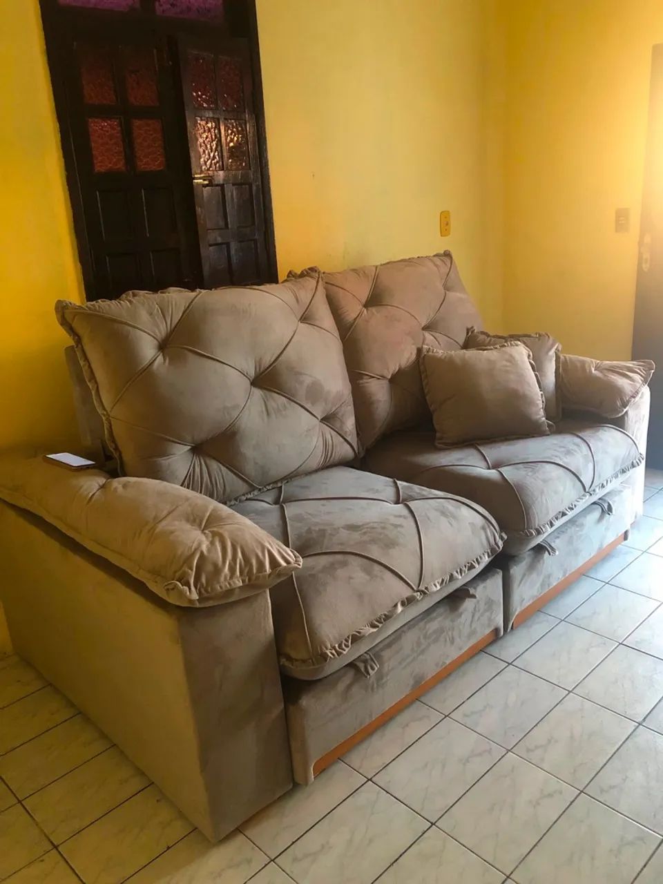 SOFÁ RETRÁTIL MÉXICO 2.30m - Foto 2