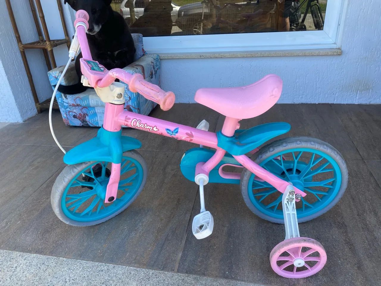 Bicicleta Feminina Infantil - ótimo estado - Foto 2