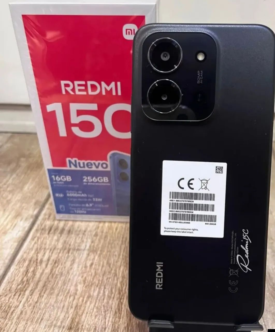 Celular REDMI 15C 128/4 --Novo Original com Garantia Atendimento Rápido Loja Física