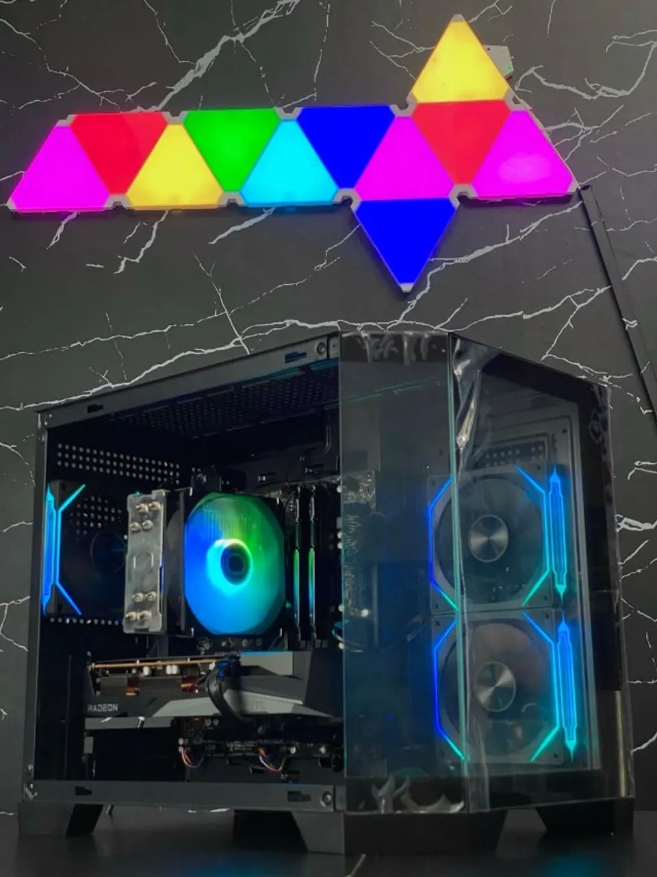 PC GAMER CORE I7 10700F/ 16GB RAM/ RX 7600 8GB - Foto 2