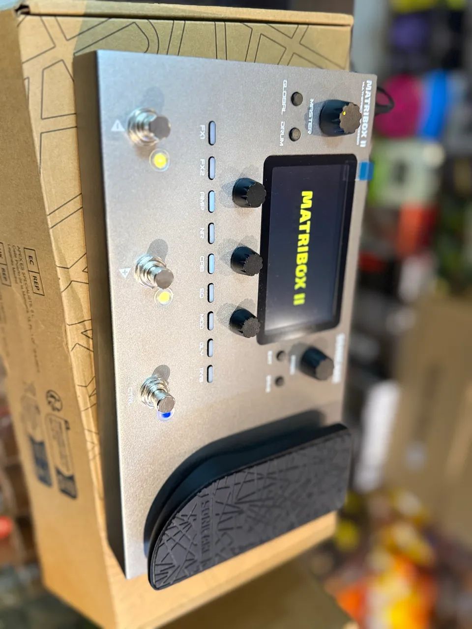 Pedaleira Sonicake Matribox II Nova na Caixa com IR Loader e Interface USB - Foto 2