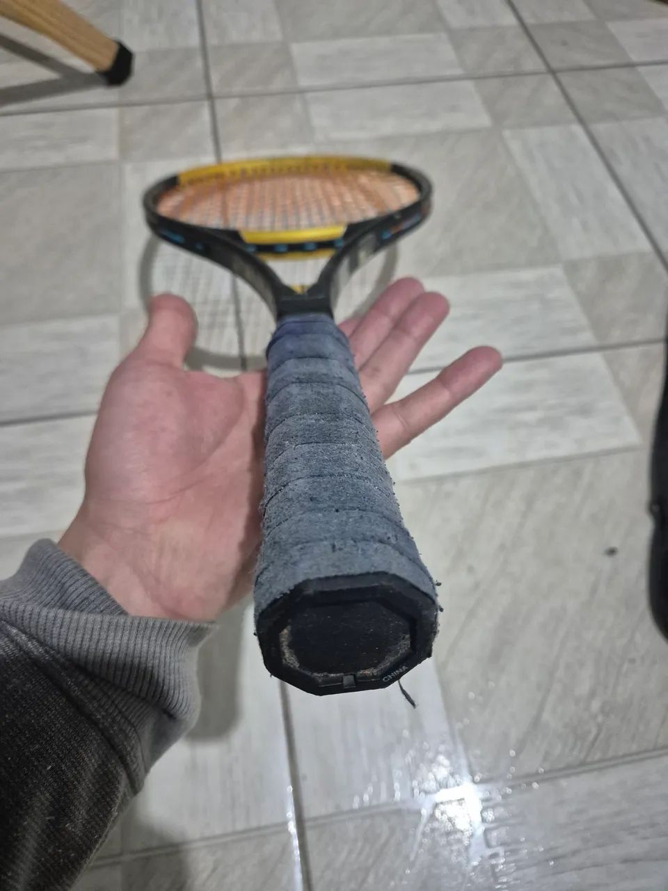 Raquete de Tênis Dunlop 200G Clássica + Capa Original - Foto 5
