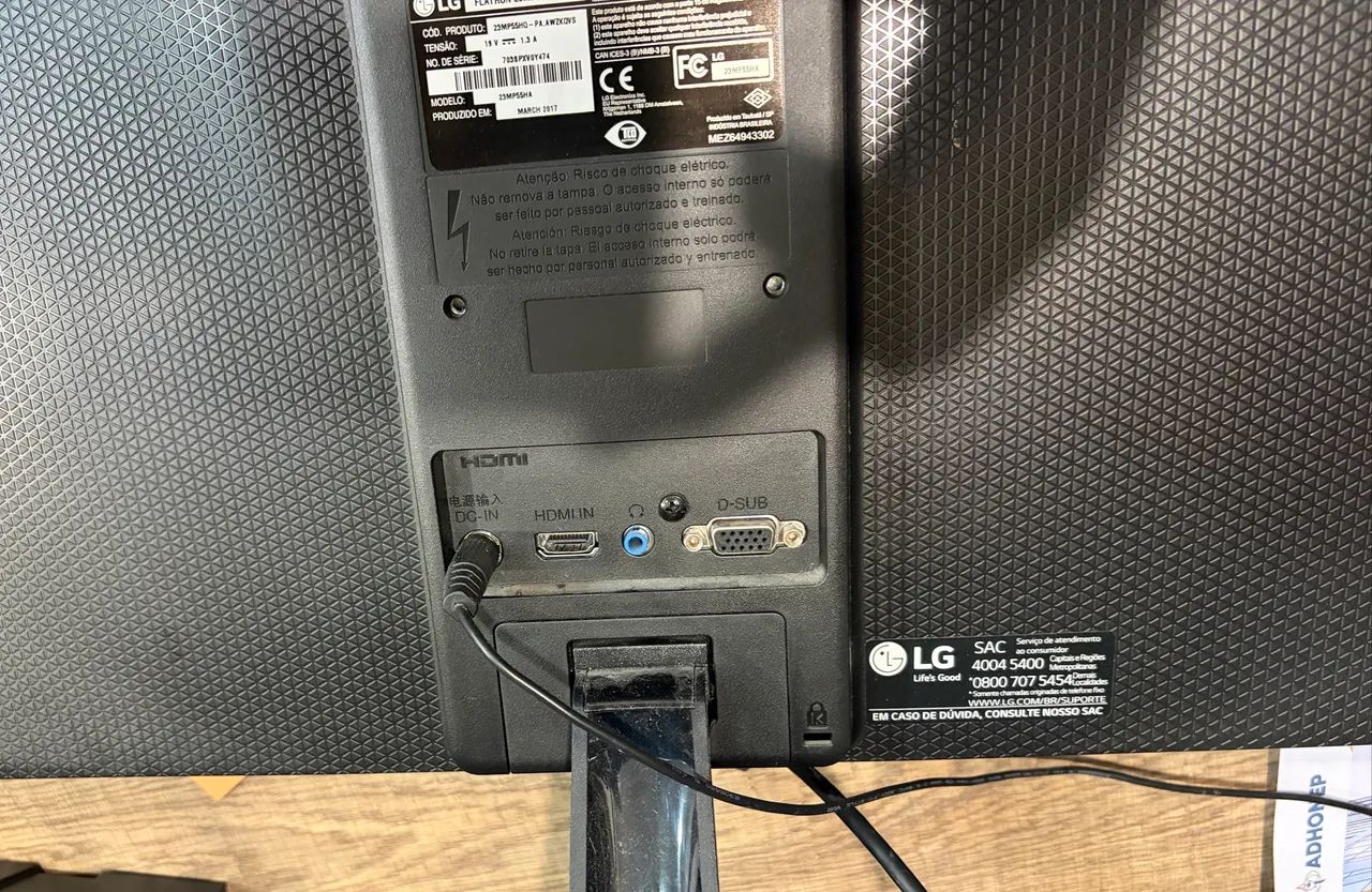 Monitor LG 23 modelo 23mp55ha - Foto 2