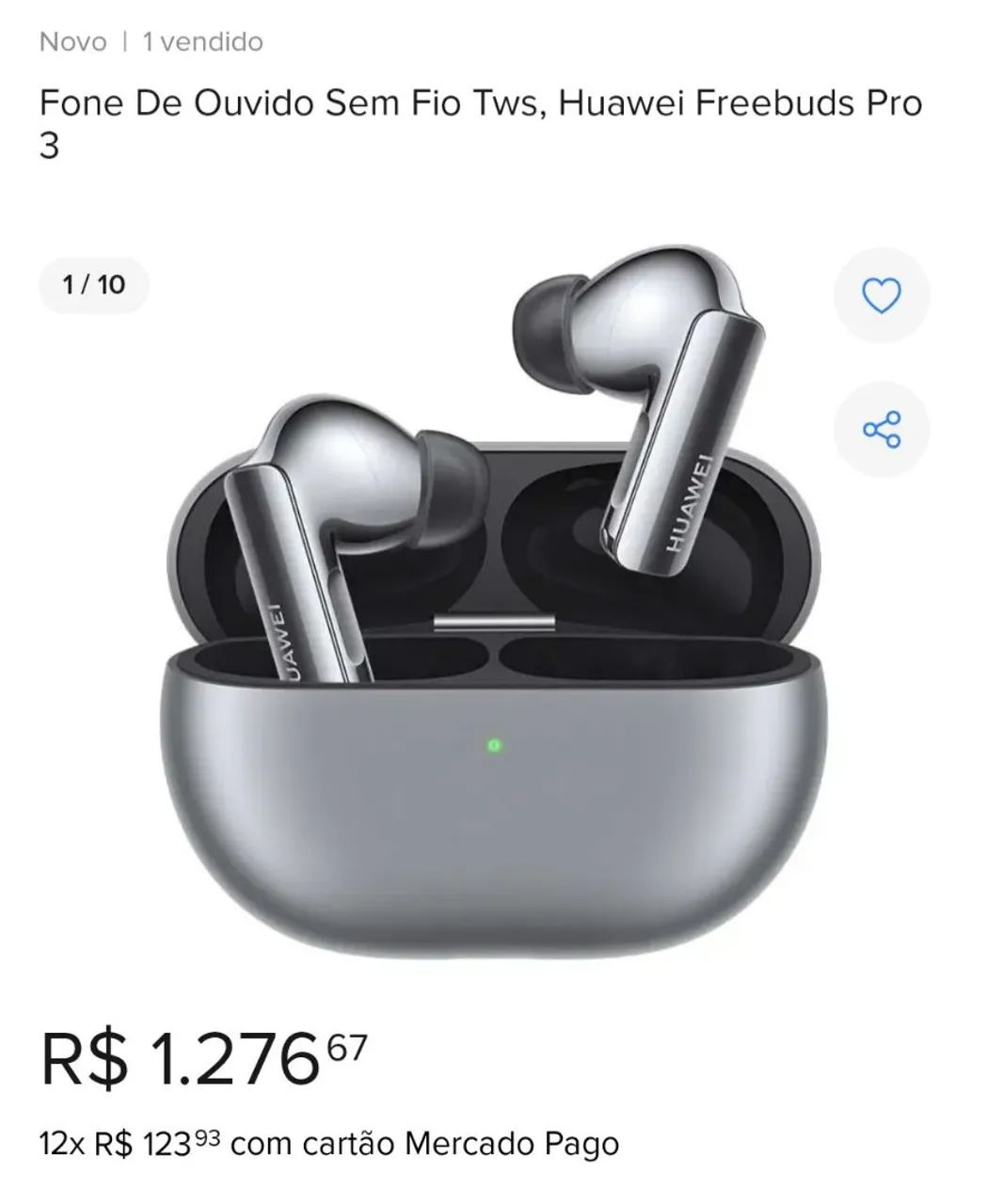 Huawei Freebuds pro 3 - Fones de Ouvido - Centro, Pará de Minas