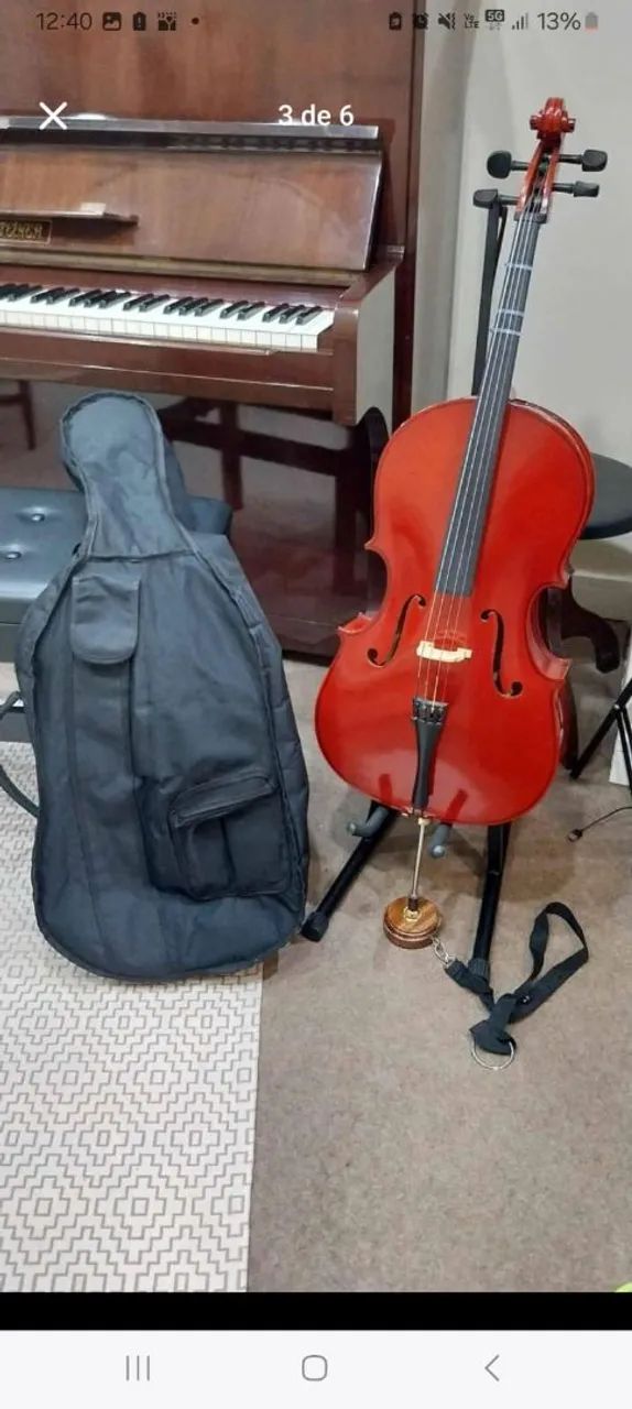 Violoncelo maciço - Foto 2