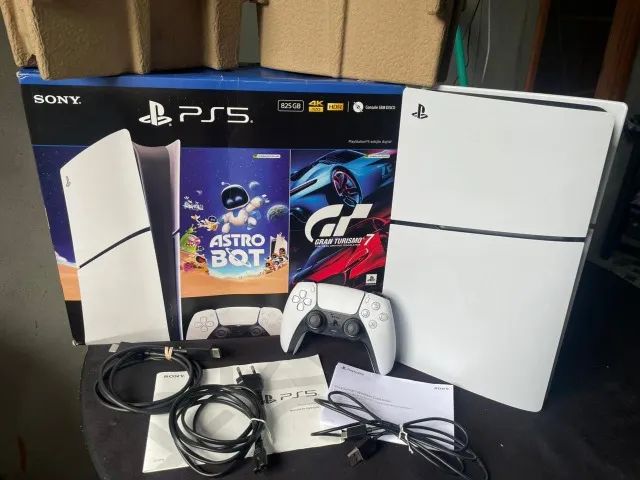 PS5 SLIM DIGITAL ZERADO - Foto 2