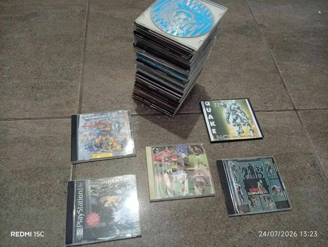 Lote jogos Playstation 1