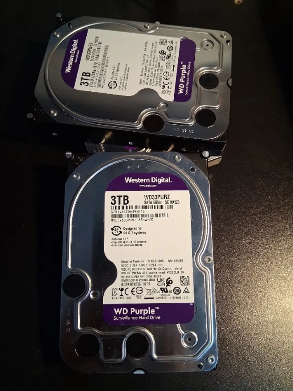 hd 3Tb Purple Dvr Nvr Intelbras - Foto 2