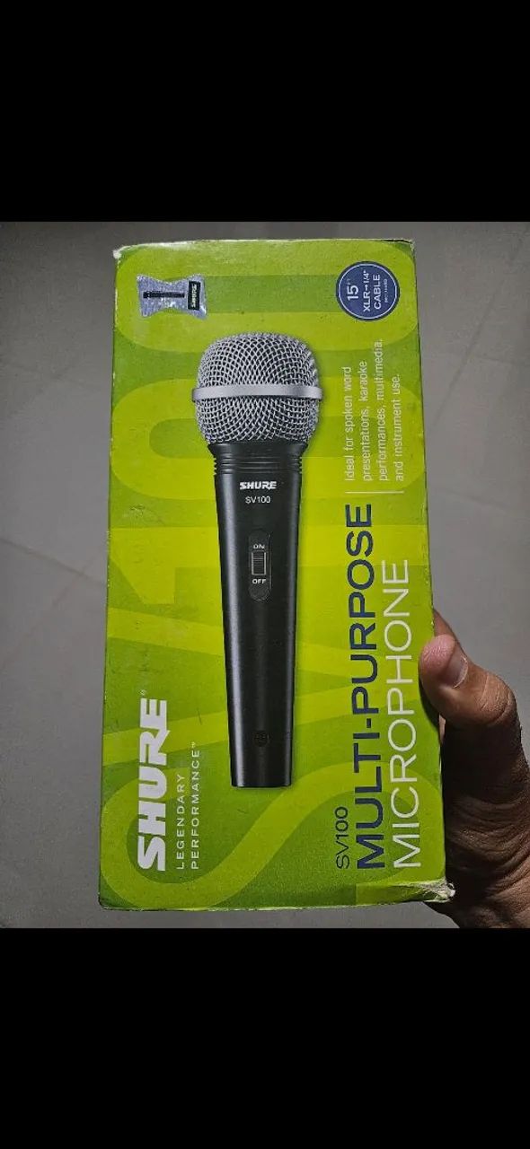 Kit mesa de som + microfone shure!!! - Foto 3