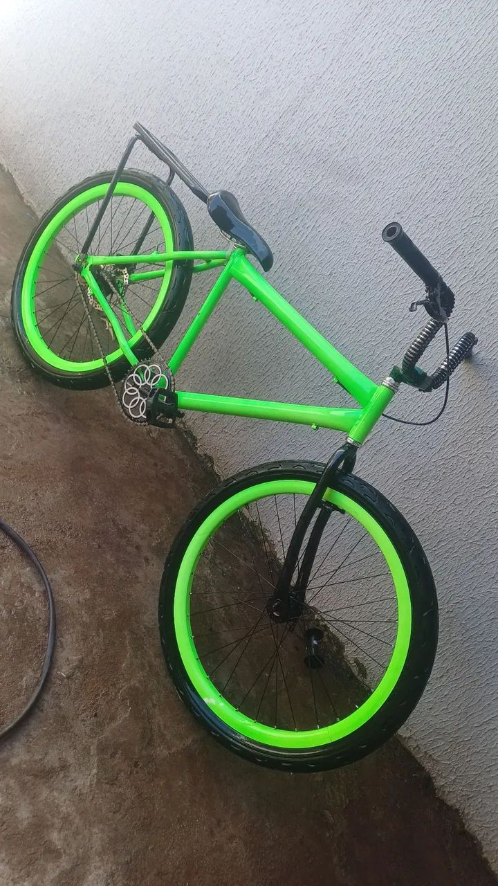 Bicicleta montadinha 