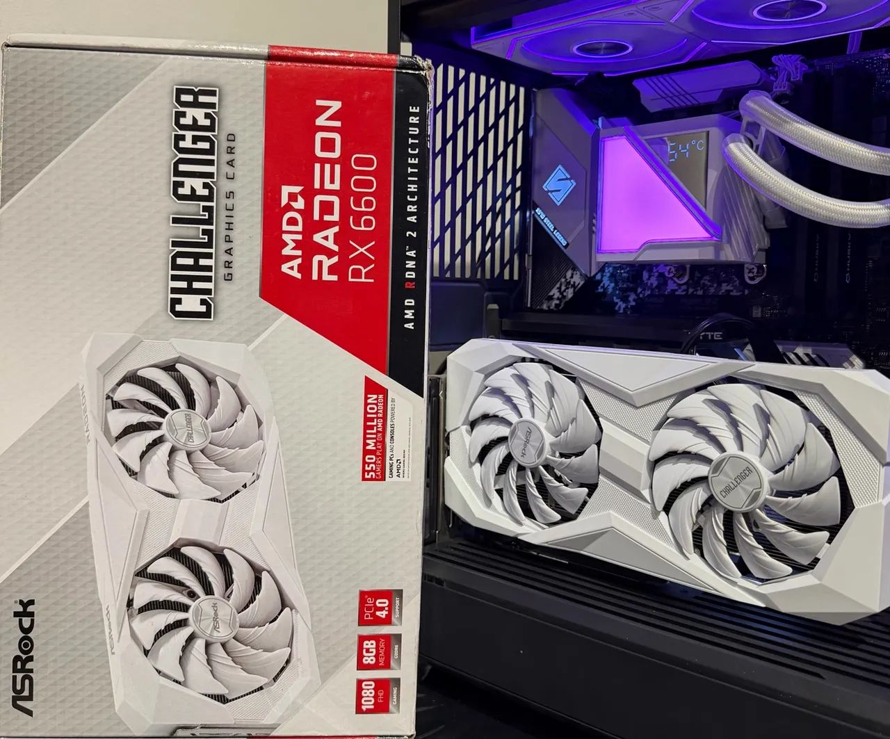 RX 6600 Asrock Challenger | Envio OLX PAY
