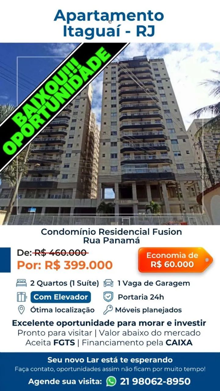 Venda Apartamento Fusion 