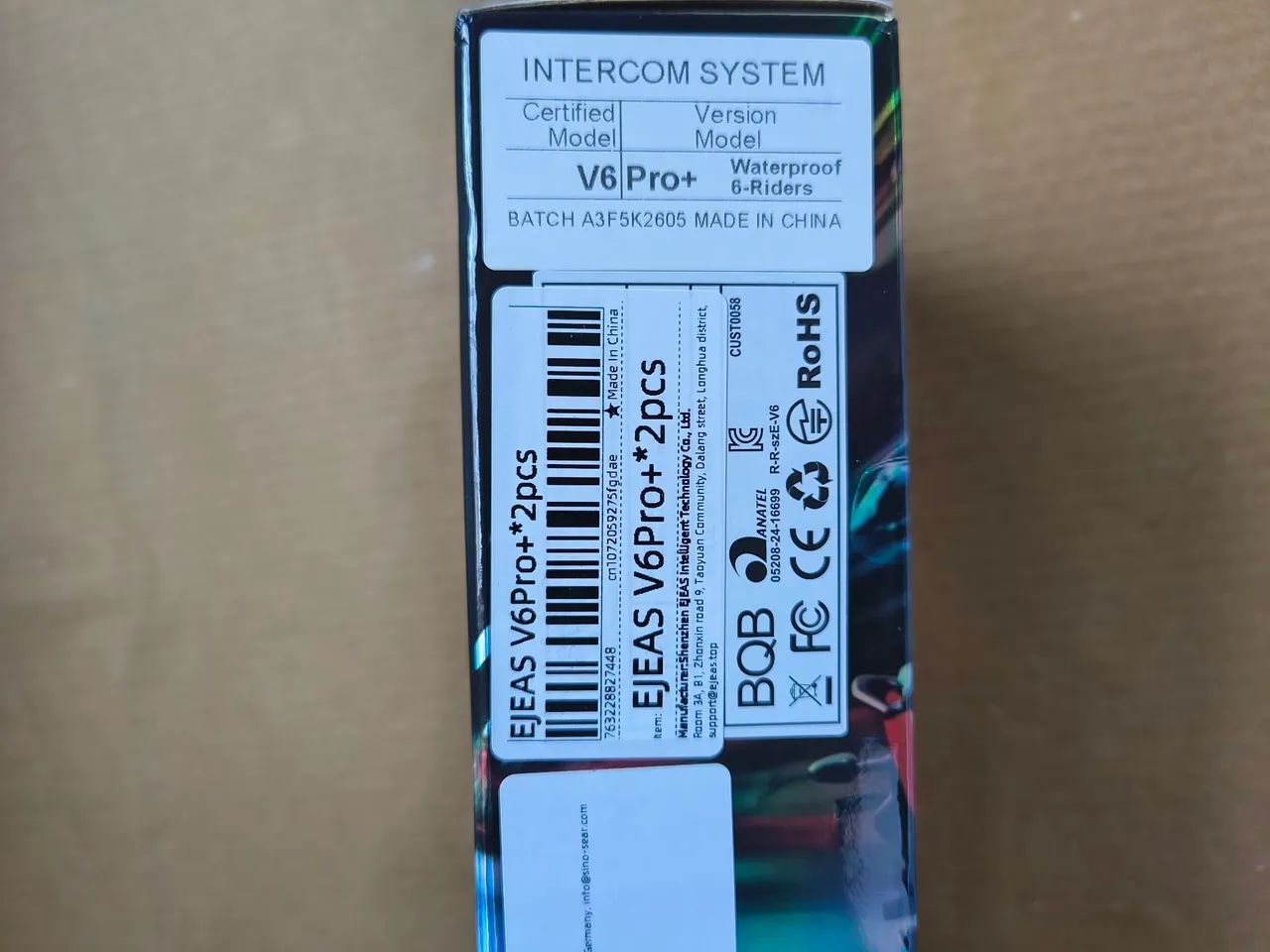 intercomunicador Ejeas V6 Pro + 2 unidades  - Foto 4