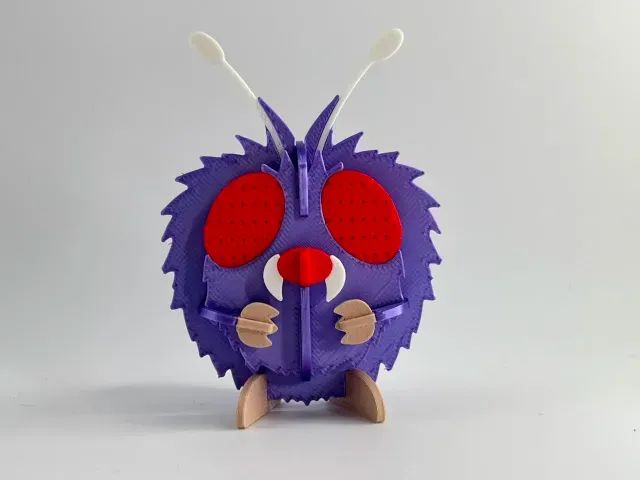 Pokemon #048 - Cartão de kit Venonat - Foto 3