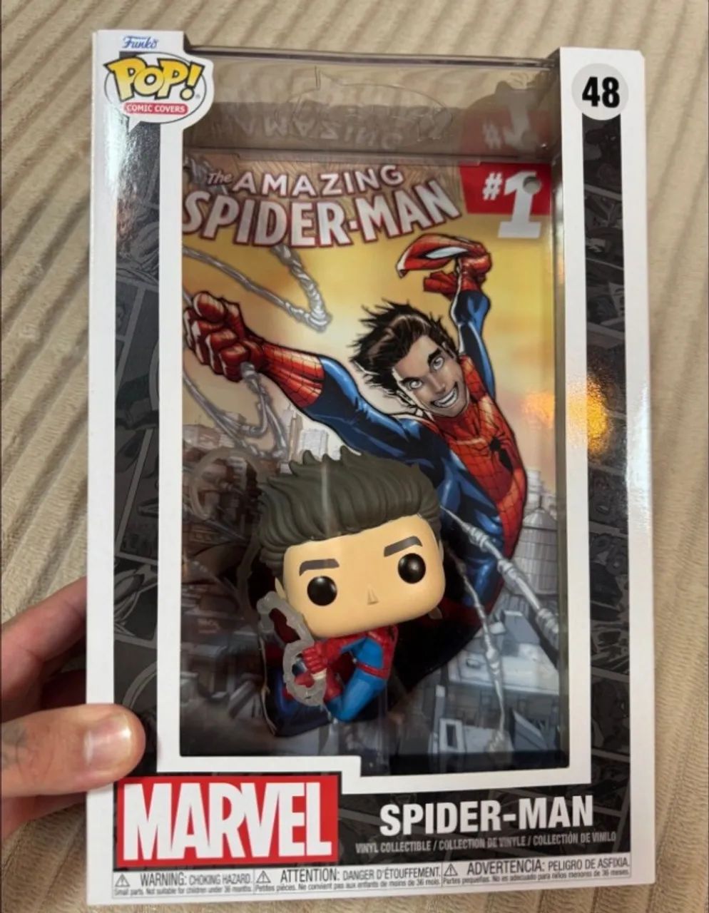 funko pop comic cover spider man #1 marvel exclusive n°48 - Foto 2