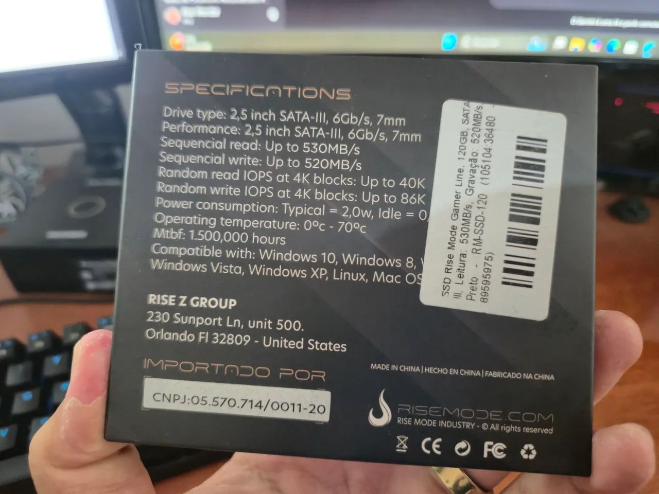 SSD Rise Mode | Gamer Line. - Foto 3