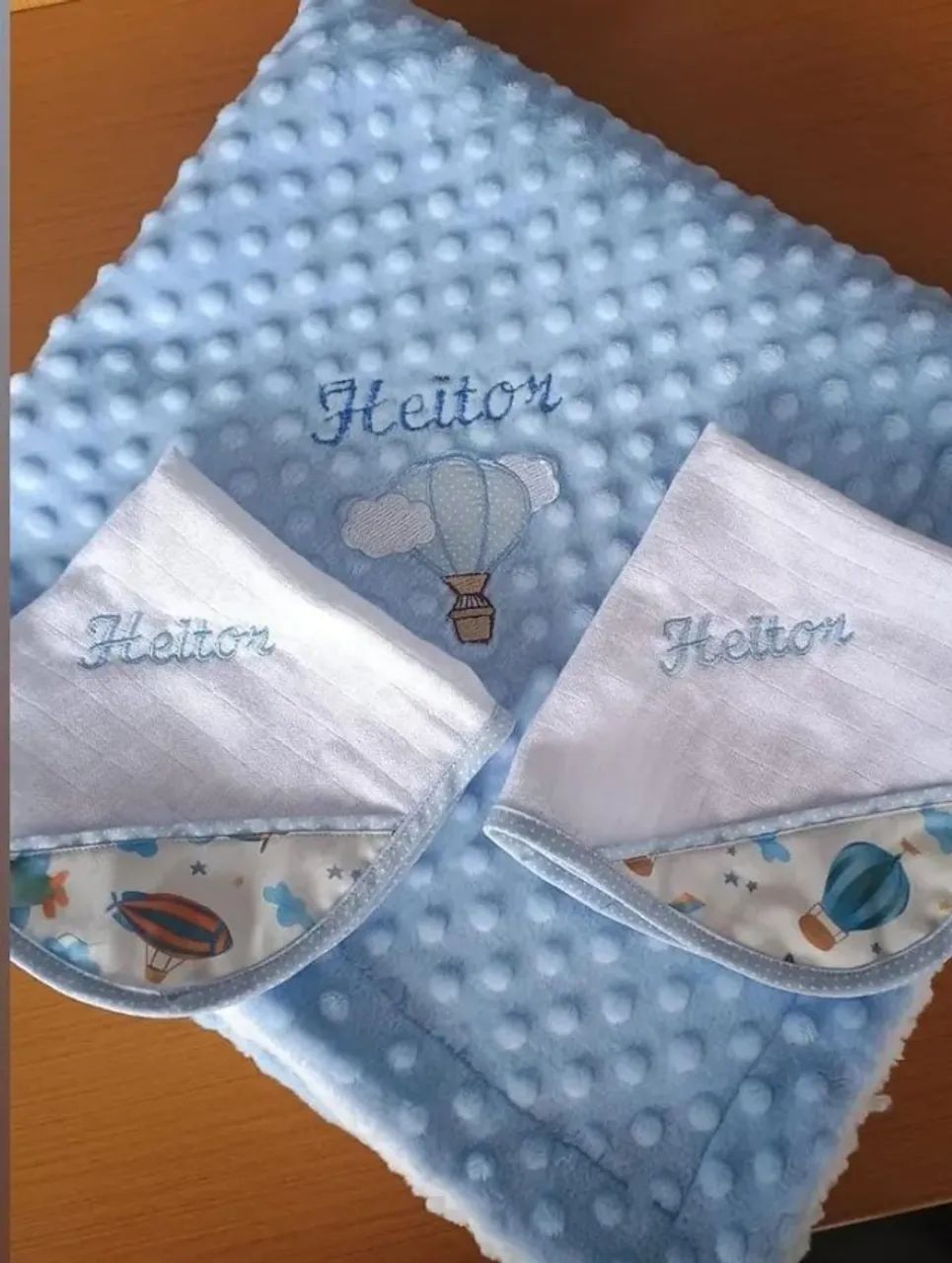Enxolva de bebê personalizado - Foto 4