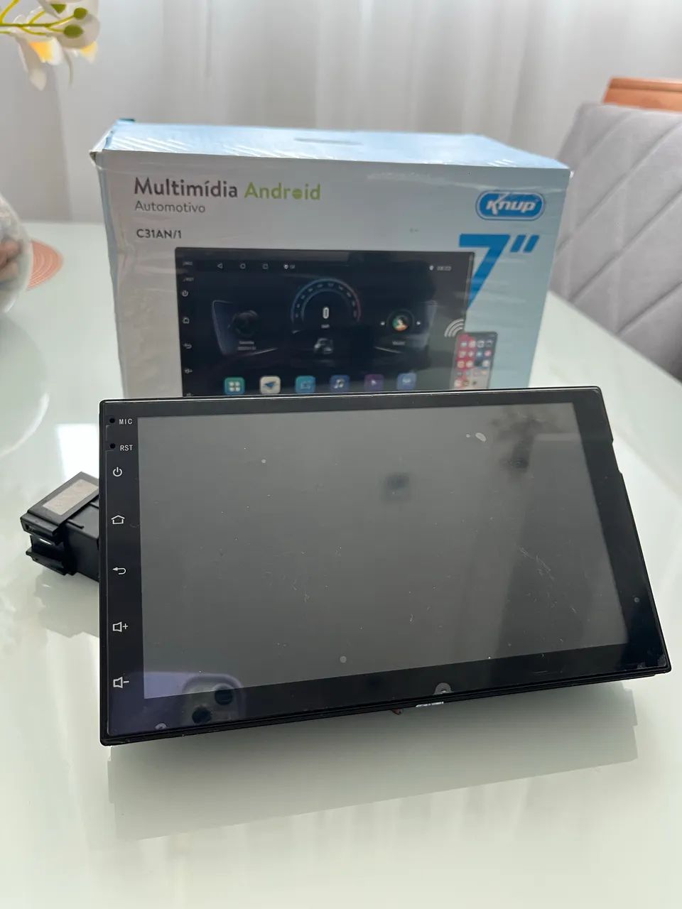 Multimídia Android CarPlay Automotivo 7 polegadas - Foto 3