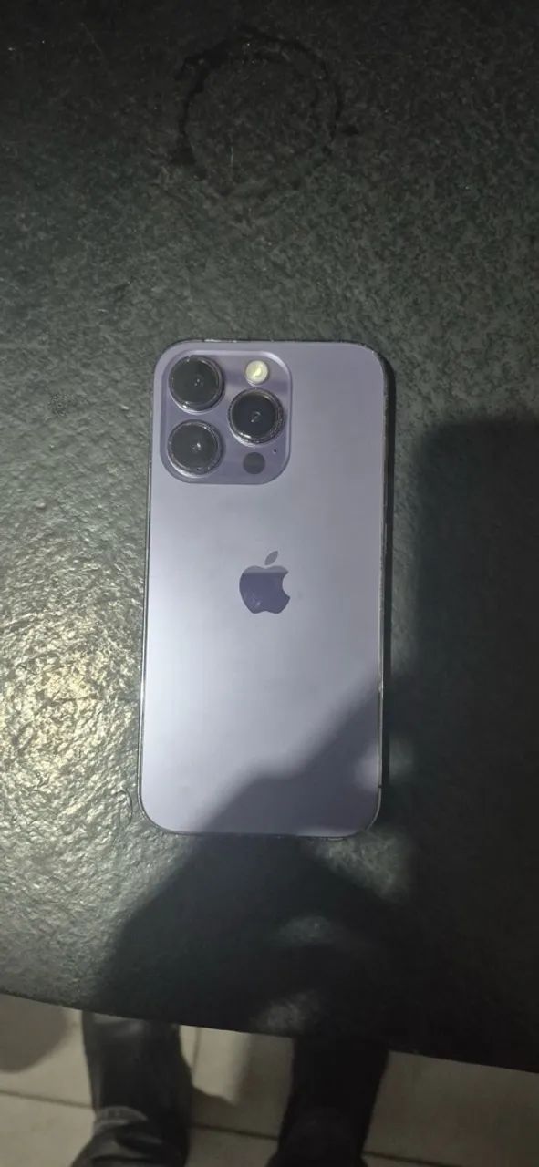 iPhone 14 Pro 128GB Roxo - Tudo Funcionando | 76% Bateria - Foto 3