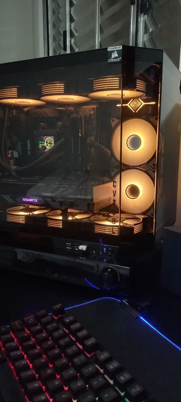 Computador gamer ryzen 7 rx 7700xt 