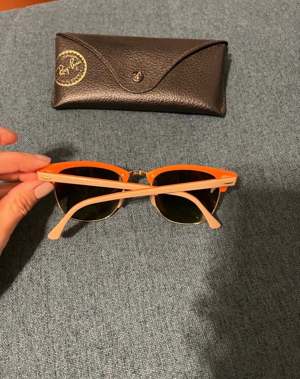 Óculos rayban clubmaster original  - Foto 3