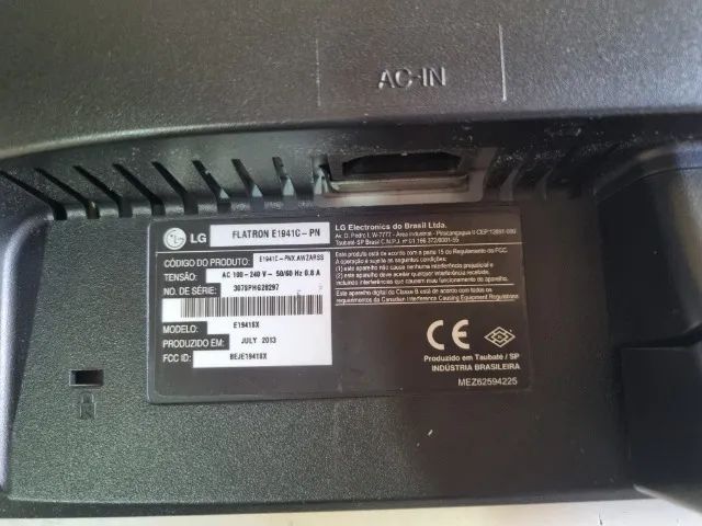 VENDO MONITOR LED LG DE 19 POLEGADAS  - Foto 4