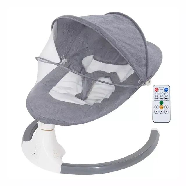Cadeirinha de Descanso para Bebê com Balanço Elétrico e Sons Relaxantes - E034917