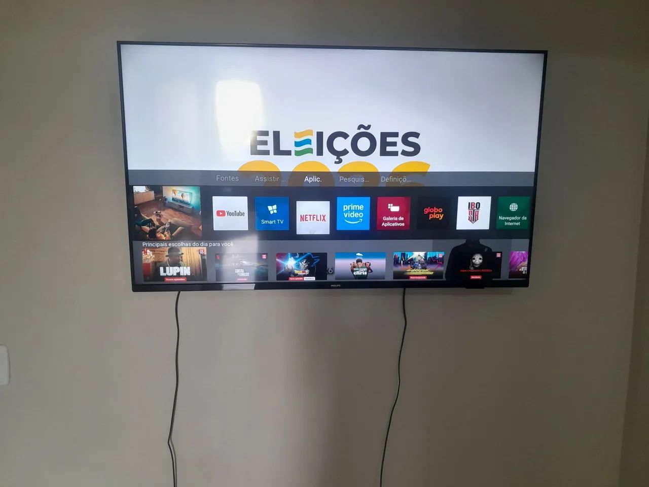 Tv Philips 50 polegadas 