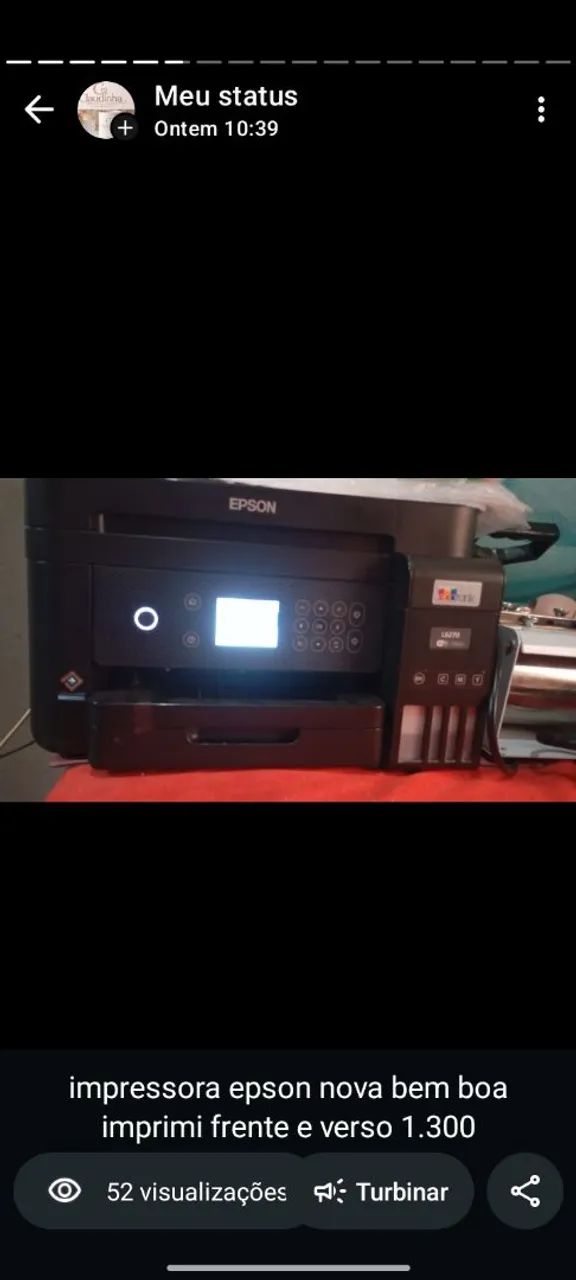 Máquina Silhouete de corte + impressora Epson  - Foto 2