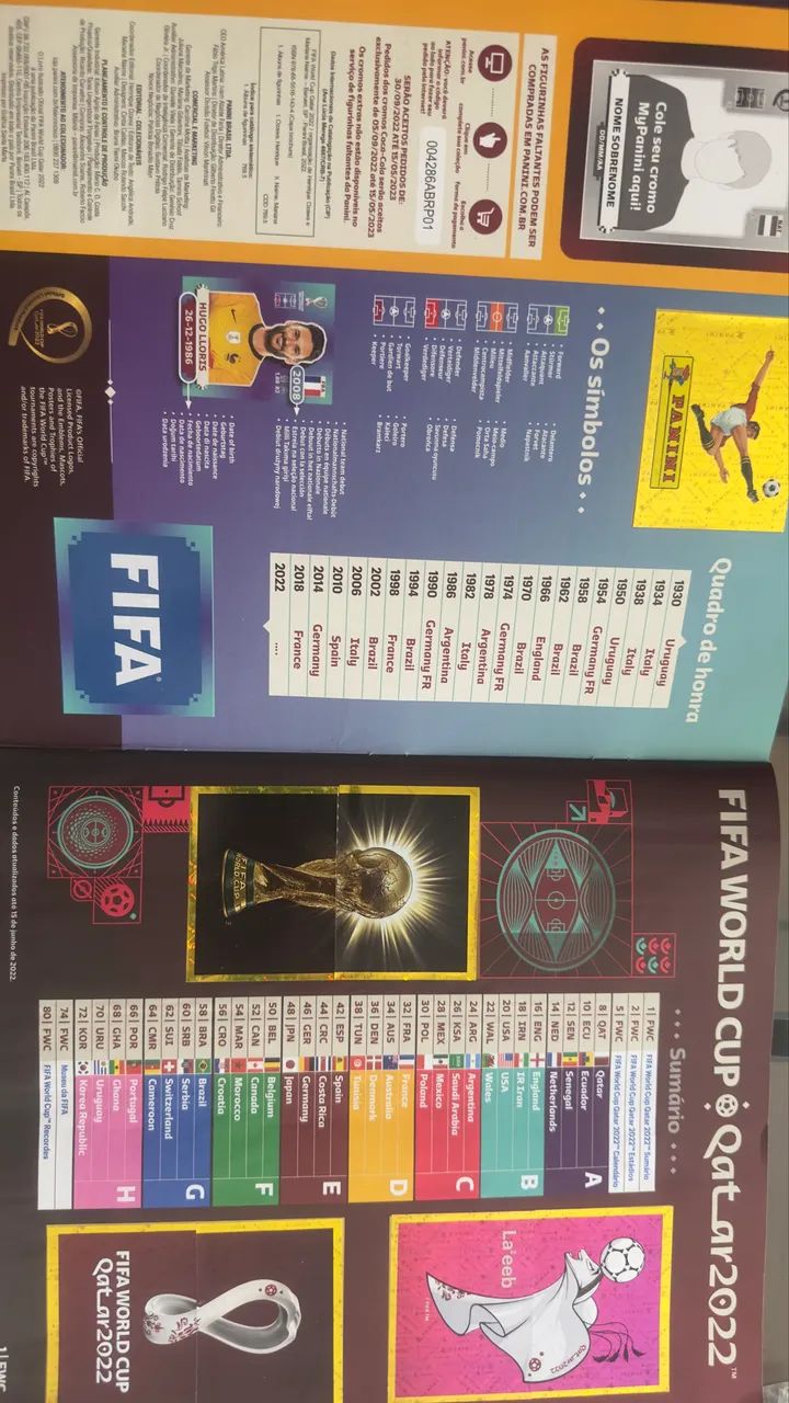 Álbum de figurinhas Copa do Mundo Catar 2022 - Foto 3