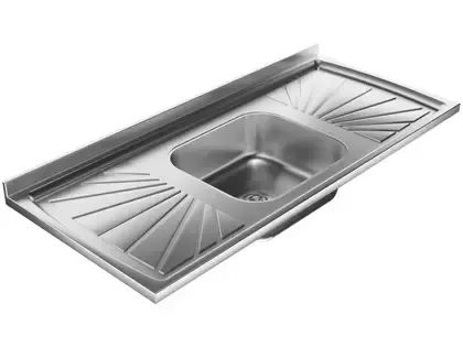 Pia Inox Forminox 120x53 Concretada