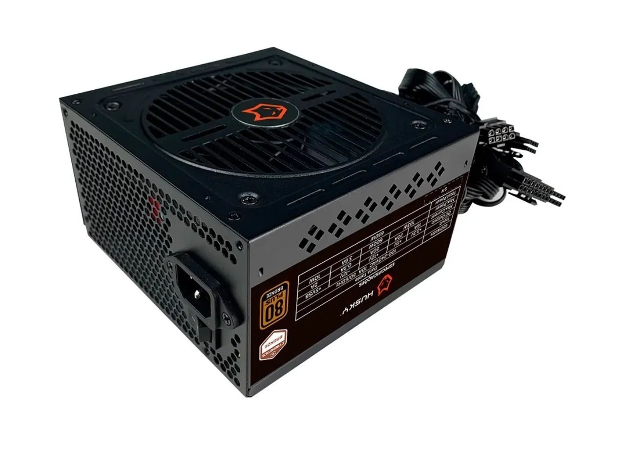 Fonte 650W Husky Sledger, 80 Plus Bronze. @importech_084 - Foto 2