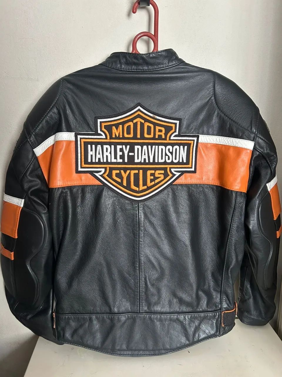 Jaqueta de couro legítimo Harley Davidson TAM M - Foto 2
