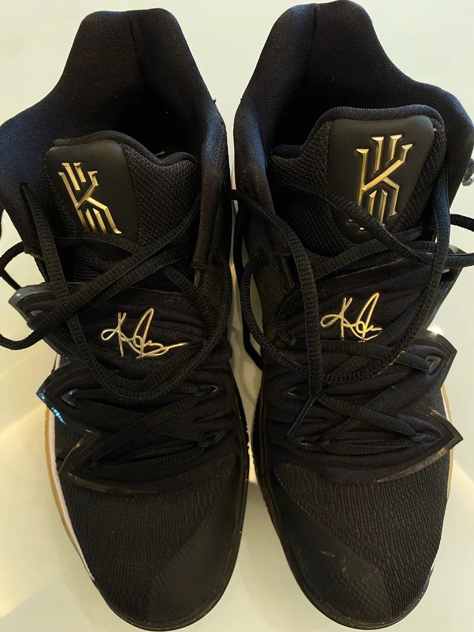 Nike Kyrie 5 Black Metallic Gold - Calçados Esportivos - Vila São