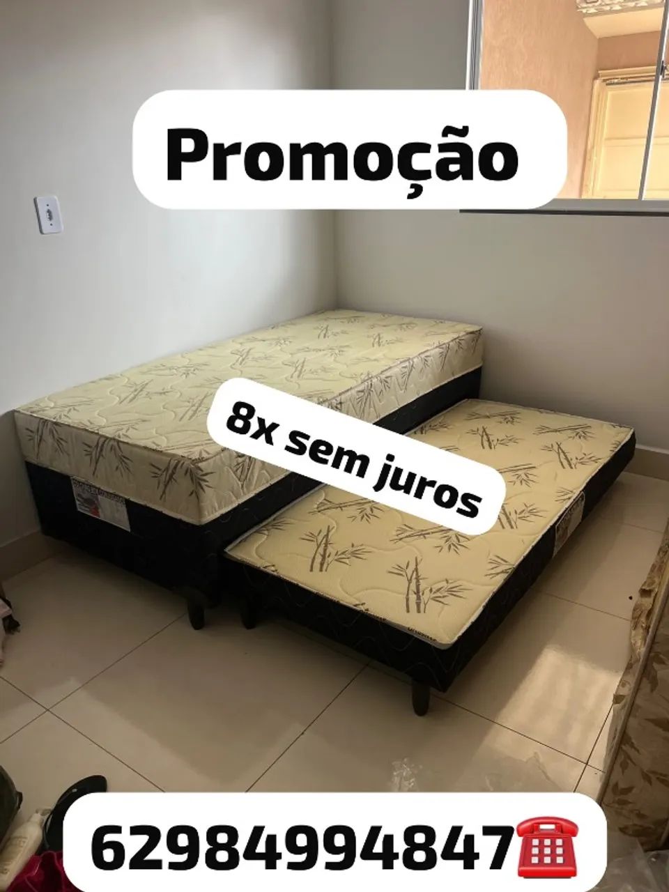 Cama box solteiro 