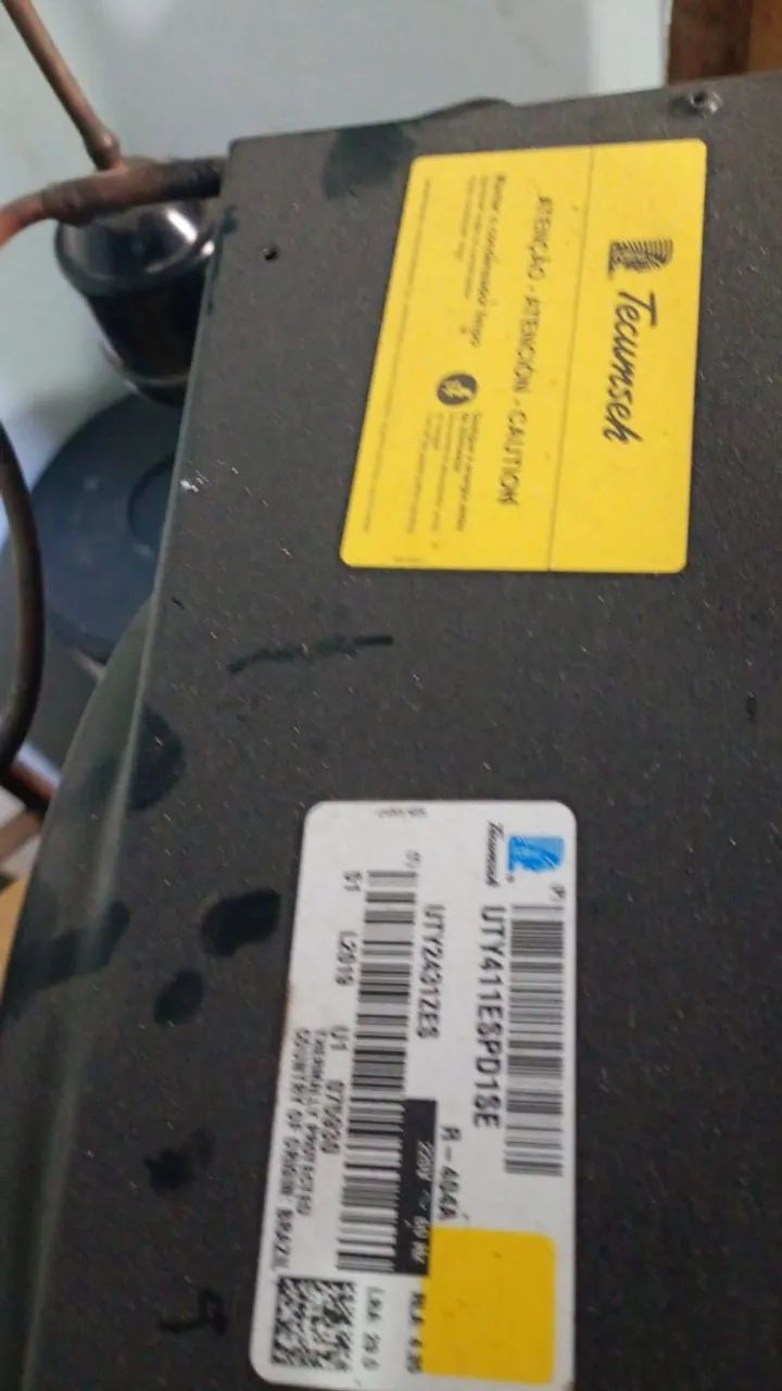 Unidade condensadora 1HP gás R404 completa - Foto 2