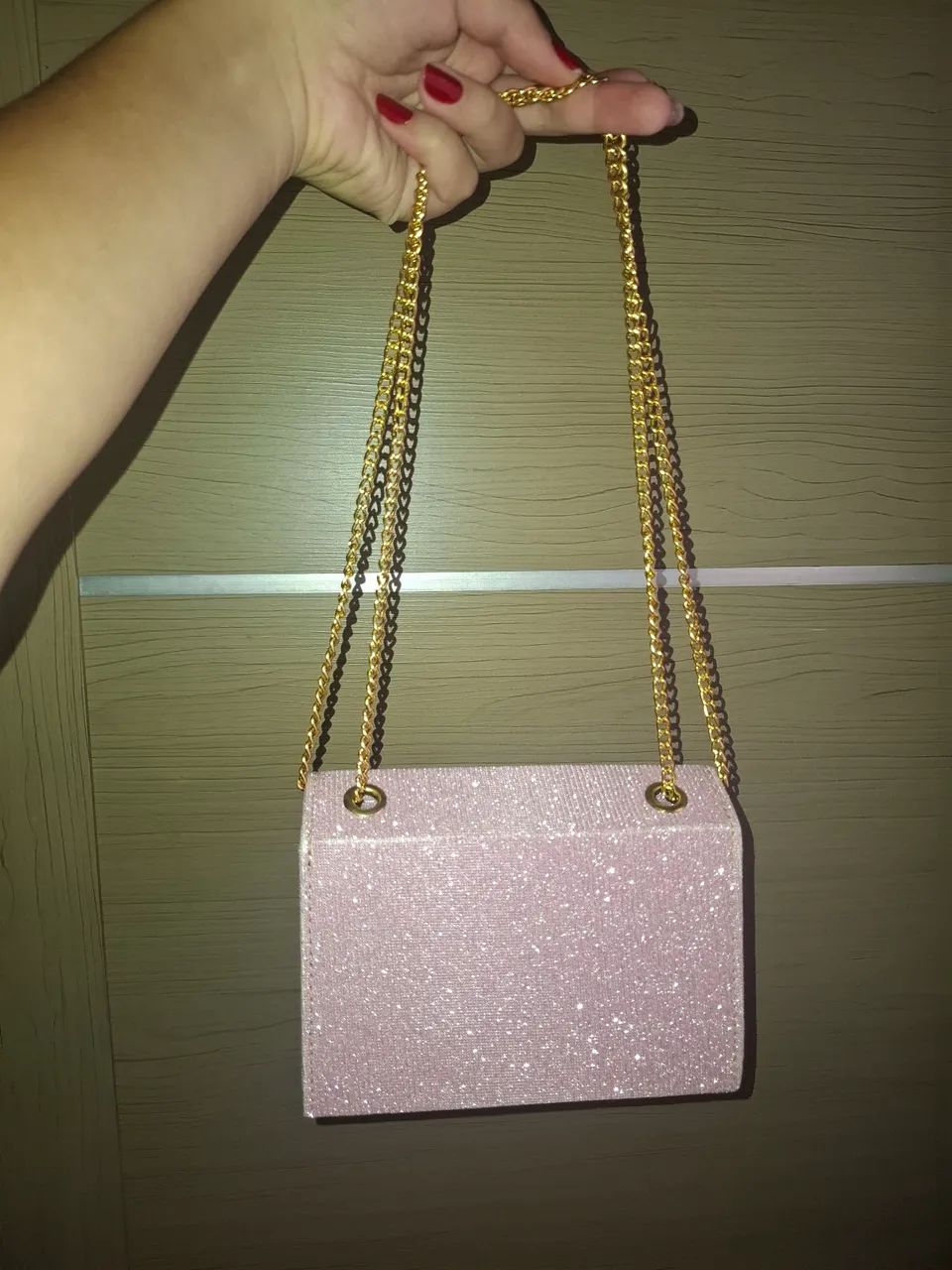 Bolsa Brilho Rosa  - Foto 2