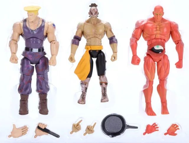 Street Fighter Triple Pack Guile-El Fuerte-Seth - Foto 3