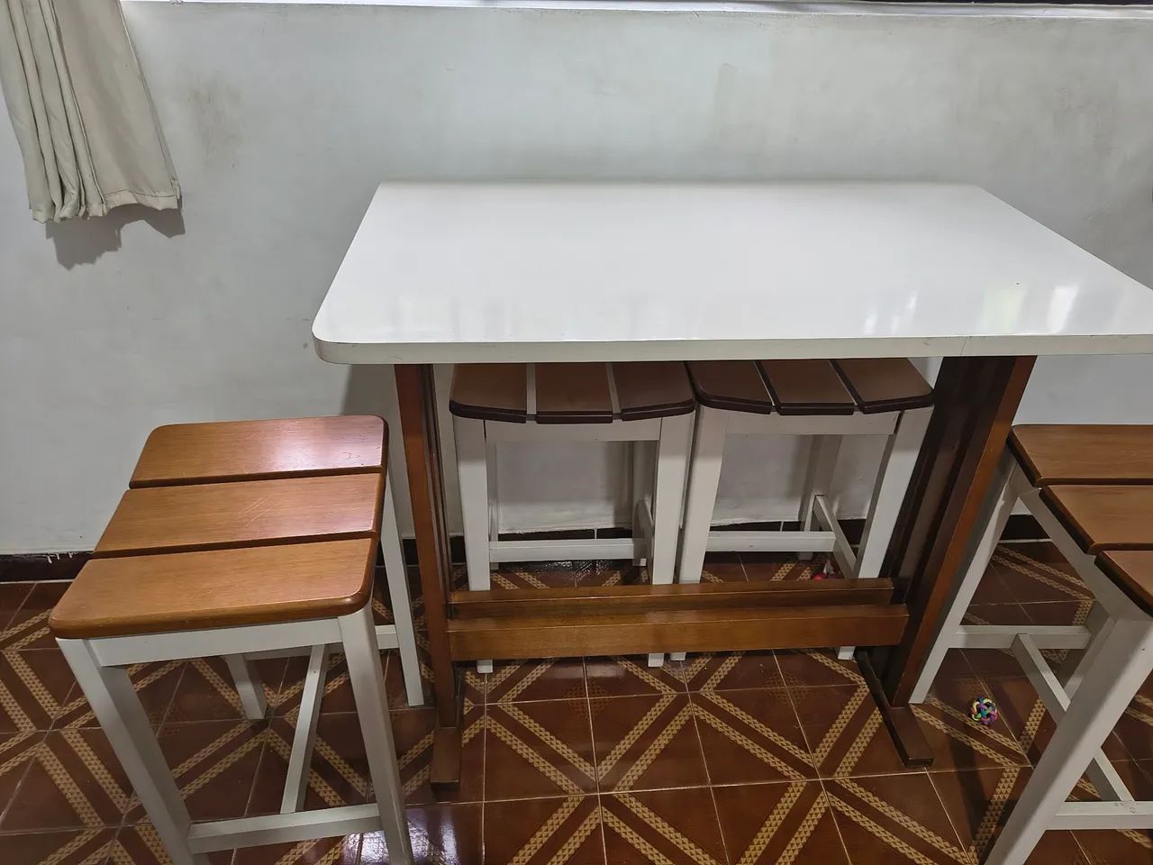 Mesa retrô 4 banqueta  - Foto 5