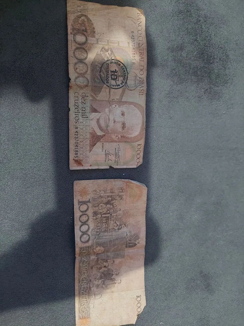 Moeda e cédula antiga  - Foto 2