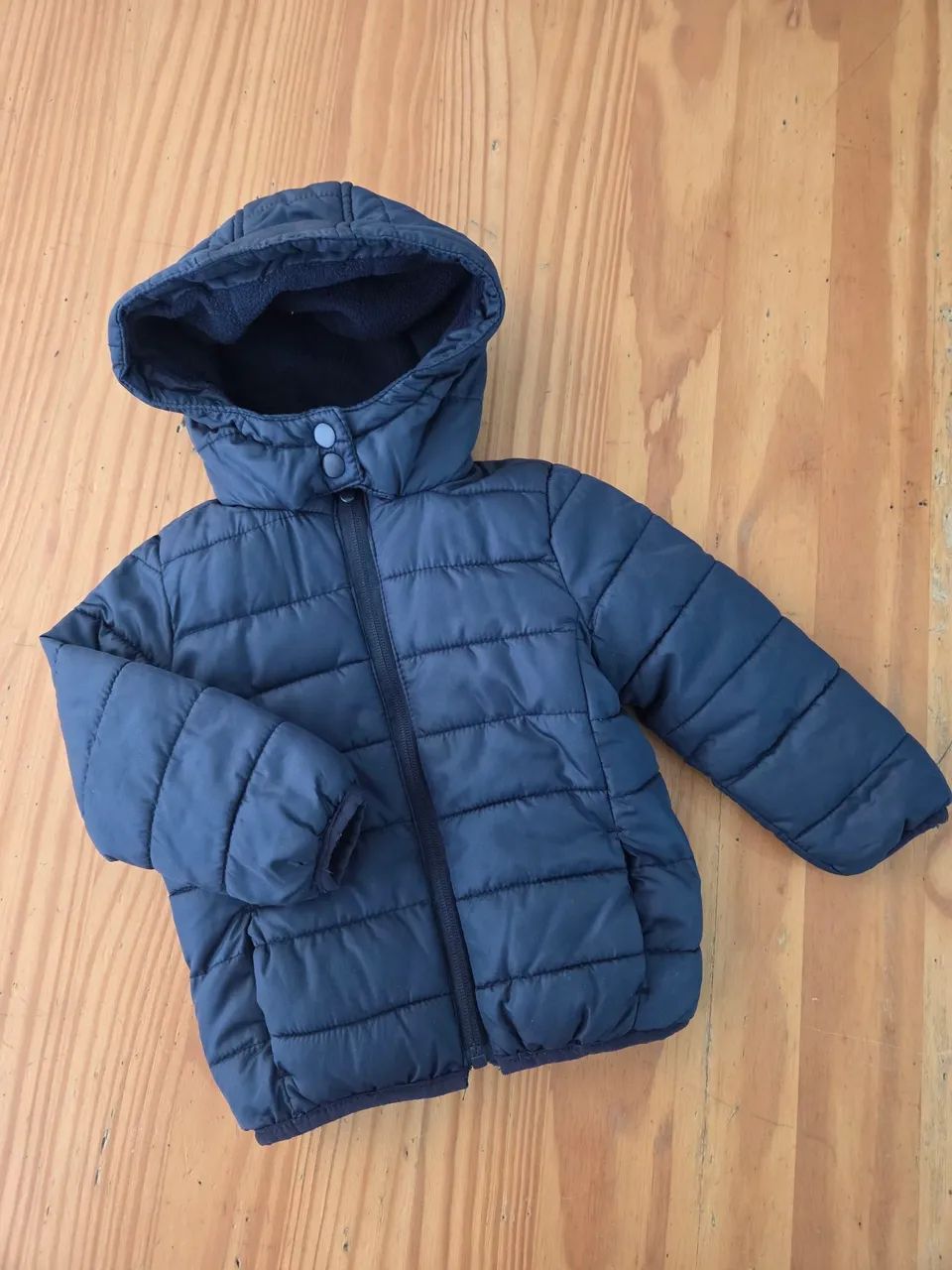 jaqueta puffer pool kids azul 1 ano
