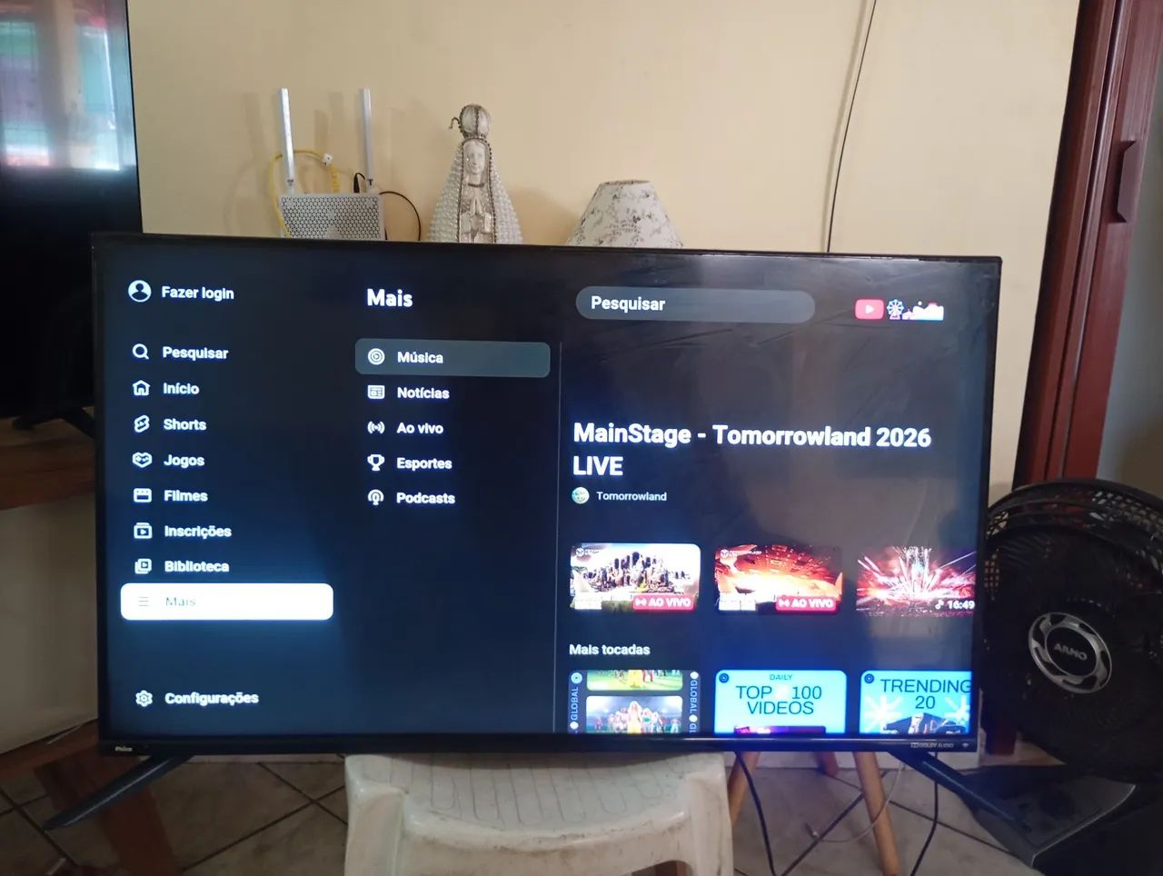 Tv Philco 40 polegadas Smart 4k  - Foto 4
