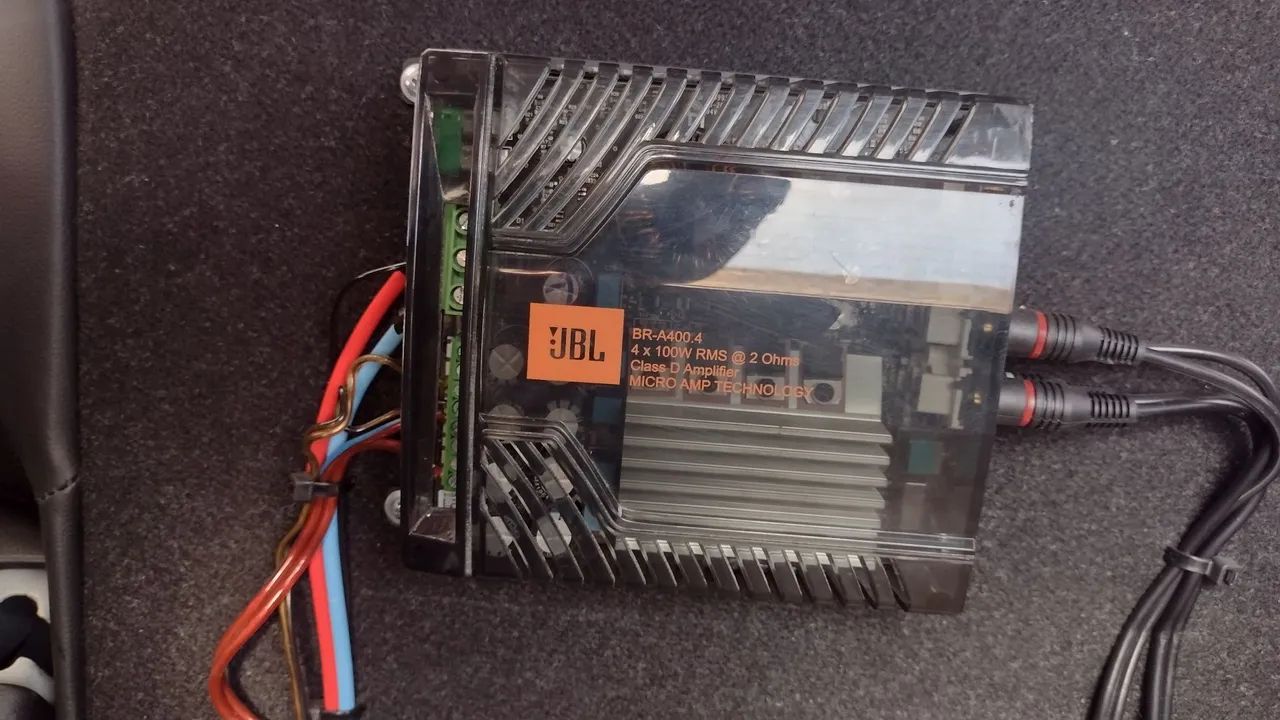 Caixa trio com auto falante 12" Pioneer e módulo JBL  - Foto 2