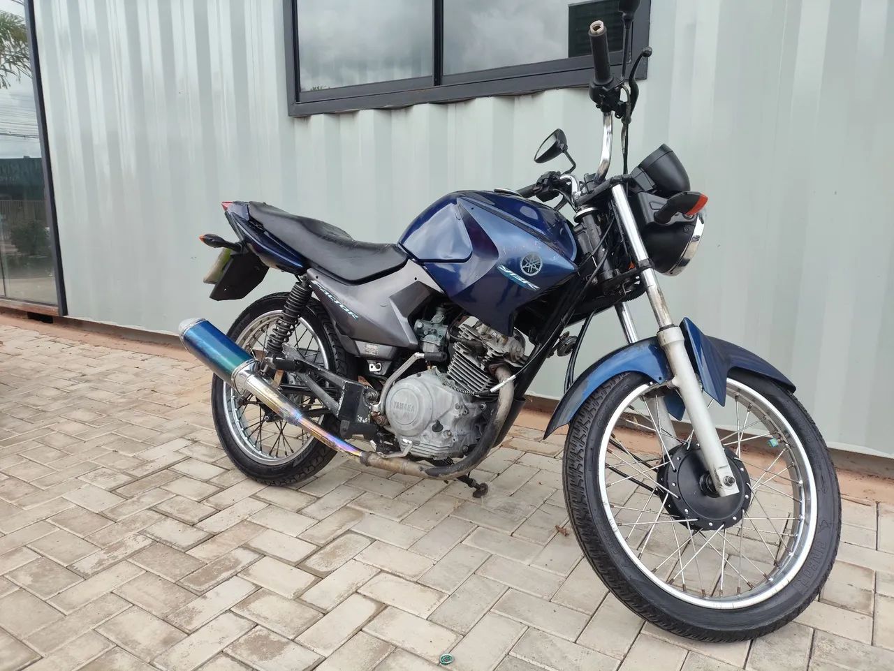Moto factor 125 azul - Foto 2