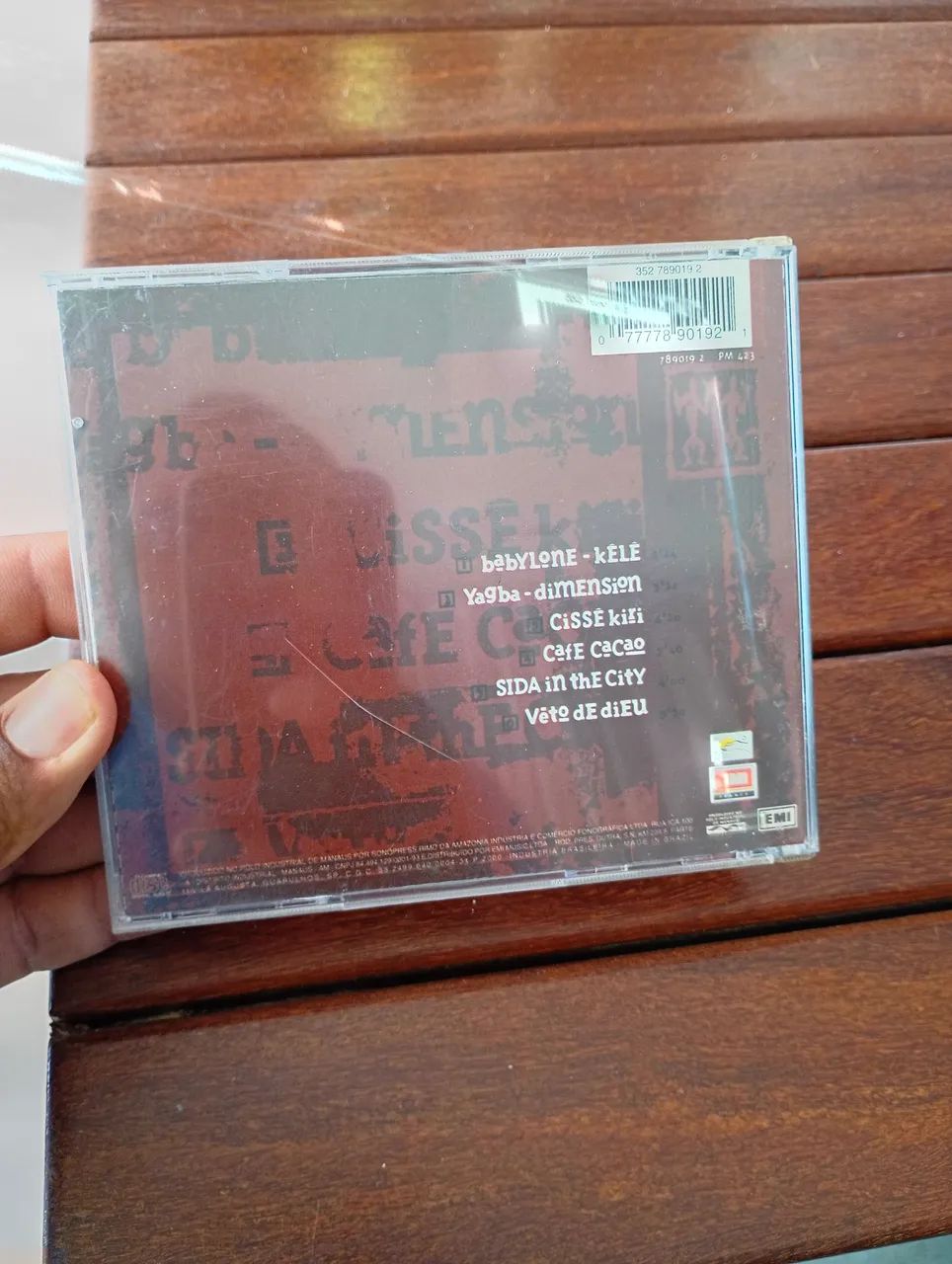 Cd de Reggae Alpha Blondy S.O.S Guerre Tribale - Foto 3
