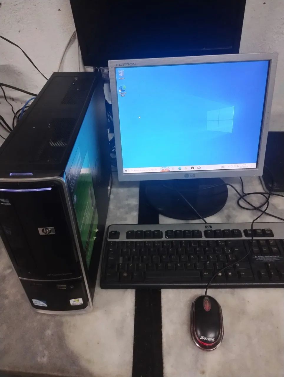 Computador completo Hp original 200,00