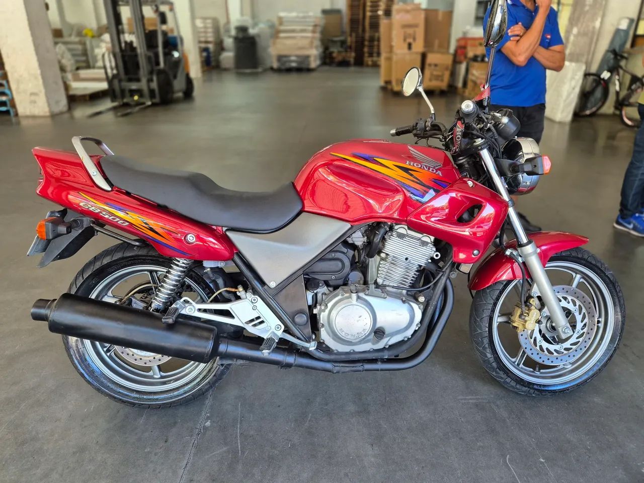 Cb500 2000, vendo ou troco 