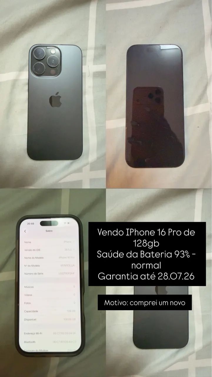 iPhone 16 Pro 128 Gb